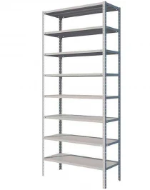 Стеллаж MS Standart 2550х1000х500 8 полок