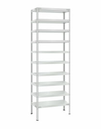 Стеллаж металлический Титан МС-500 3000х700х600 10 полок