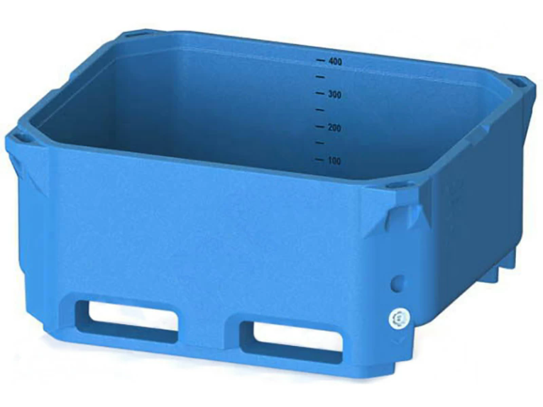 Контейнер 400л. изотермический, без крышки цв. синий купить в Иркутске
