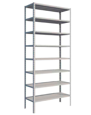 Стеллаж MS Strong 3100х700х500 8 полок купить в Иркутске