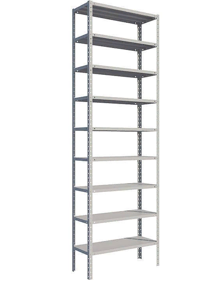 Стеллаж MS Strong 2000х1000х600 9 полок купить в Иркутске