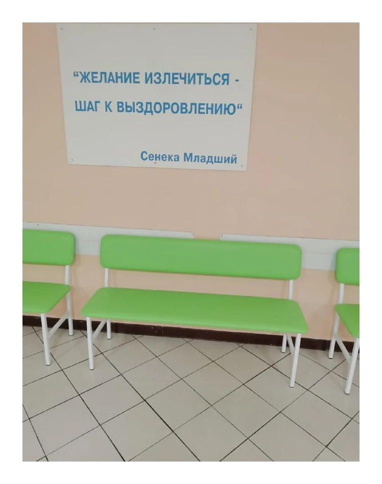 Банкетка терапевтическая МД БС (Салатовый) купить в Иркутске