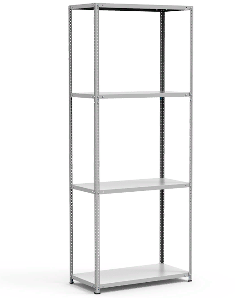 Стеллаж металлический Титан МС-750 2300x1000x300 4 полки купить в Иркутске