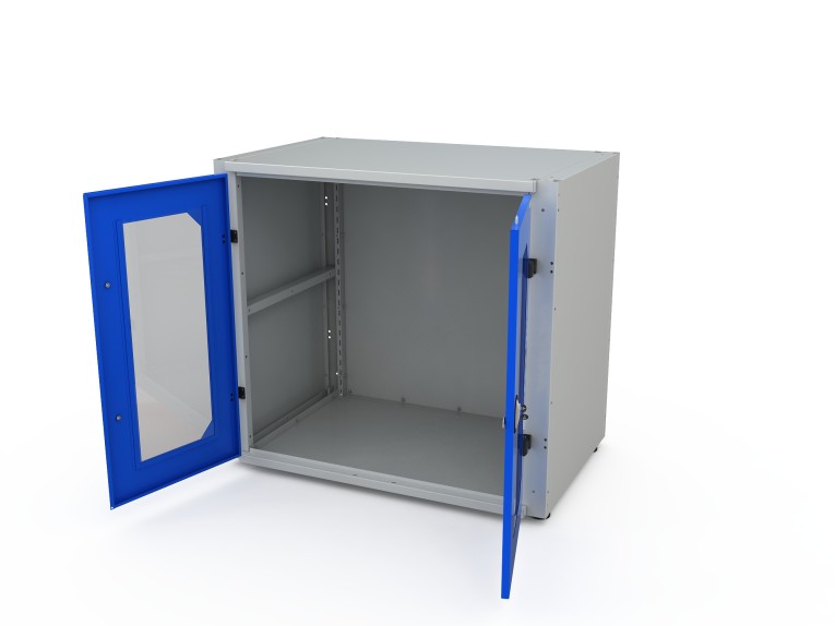 Корпус шкафа для инструментов MODUL 1/2 XL с дверями со смотровыми окнами купить в Иркутске