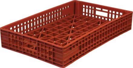 Ящик хлебный 740х460х130 красный купить в Иркутске