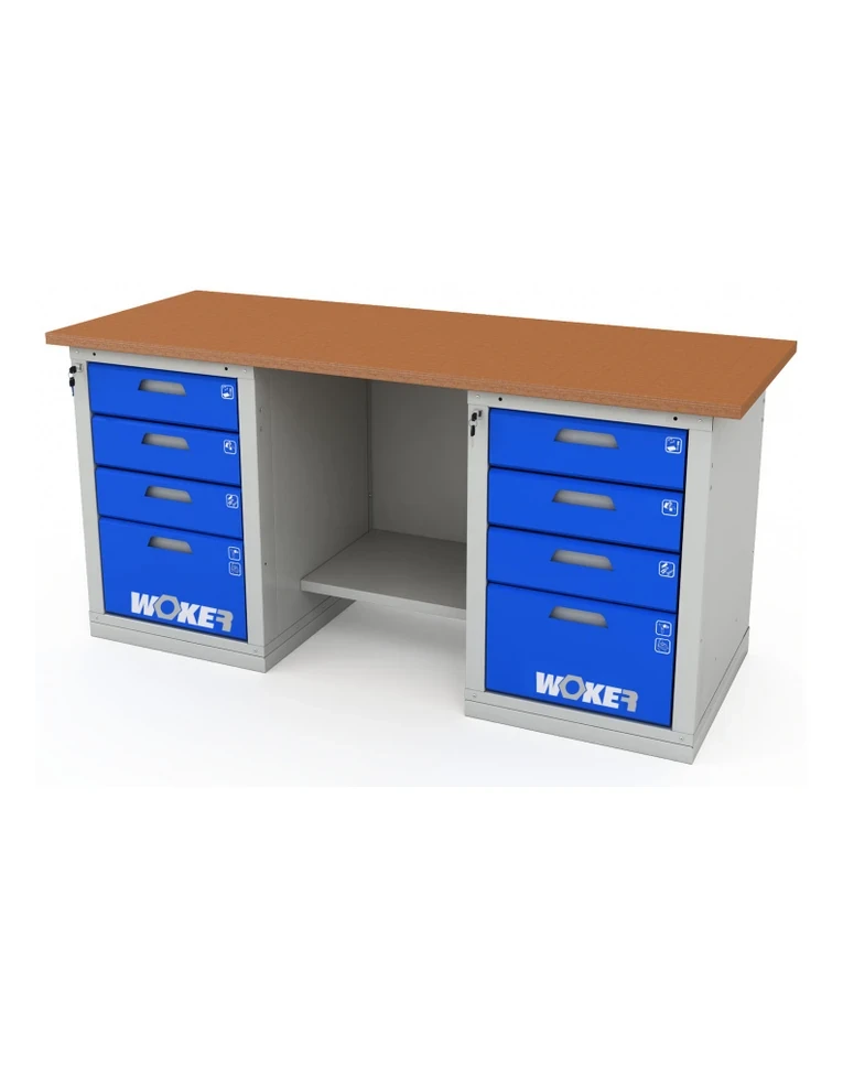 Верстак двухтумбовый WOKER PRO 2404.1800 купить в Иркутске