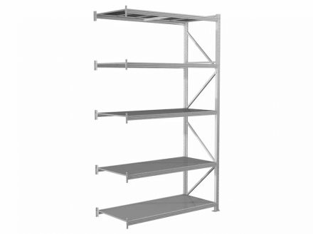 Дополнительная секция MS Profi 2500x1800x800 5 полок купить в Иркутске
