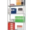 Стеллаж MS Standart 1850х1000х600 5 полок