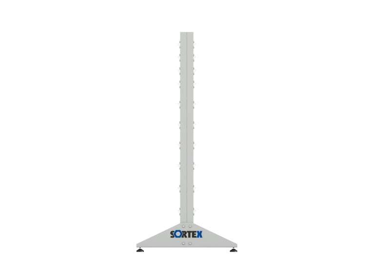 Стеллаж для пластиковых лотков SORTEX двухсторонний 1500x1000x800.05 купить в Иркутске Стеллаж для пластиковых лотков SORTEX двухсторонний 1500x1000x800.05 купить в Иркутске