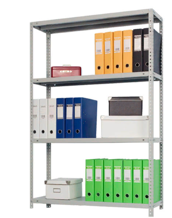 Стеллаж MS Standart 2550х1000х400 4 полки купить в Иркутске