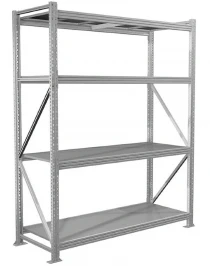 Стеллаж MS Profi 2000х1800х800 4 полки
