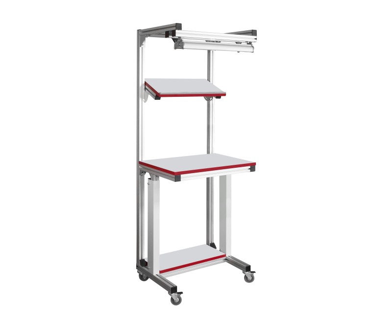 Стойка подкатная компьютерная Gresson СПК-КП ESD купить в Иркутске Стойка подкатная компьютерная Gresson СПК-КП ESD купить в Иркутске