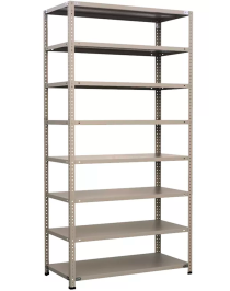 Стеллаж металлический Титан МС-750 1500x700x300 8 полок Стеллаж металлический Титан МС-750 1500x700x300 8 полок