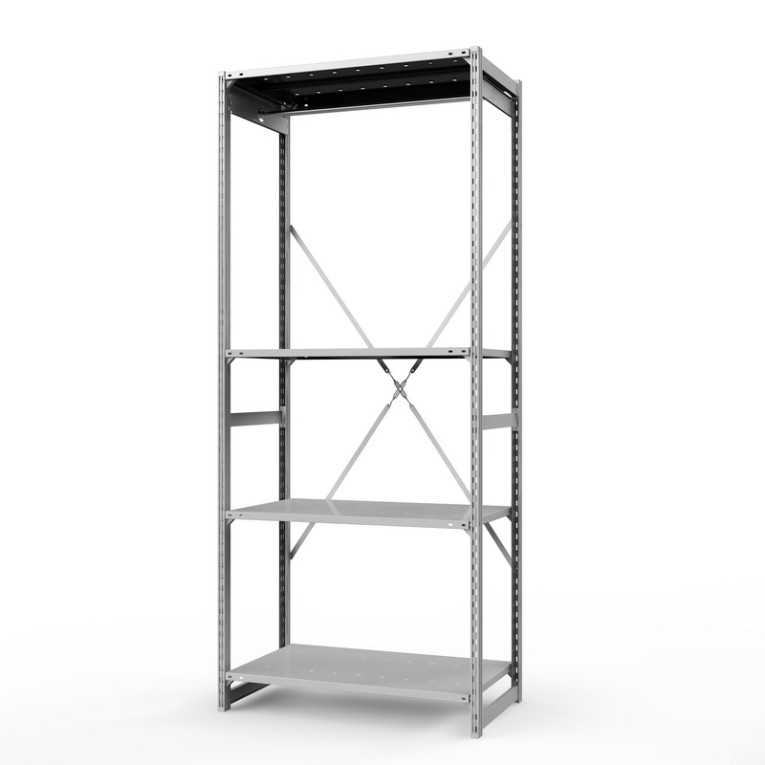 Стеллаж металлический ТСУ Универсал, 2500х1060х500 мм.Штанги: 1шт. Полки: металл перф. 4 шт. купить в Иркутске Стеллаж металлический ТСУ Универсал, 2500х1060х500 мм.Штанги: 1шт. Полки: металл перф. 4 шт. купить в Иркутске