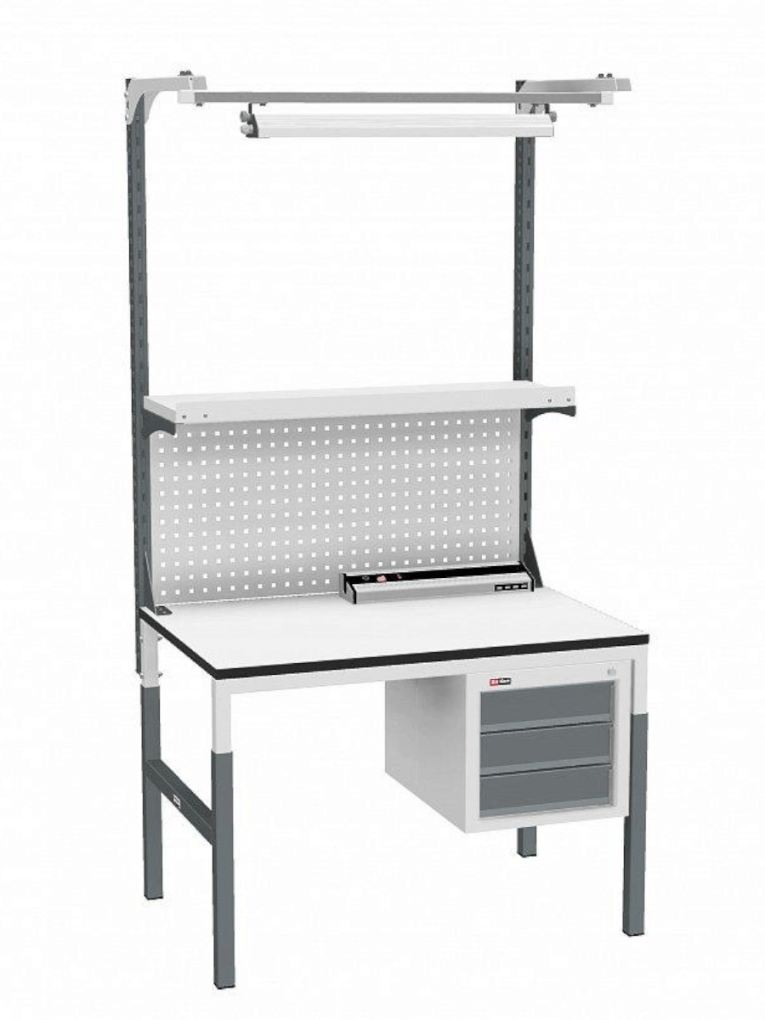 Стол монтажный ДиКом СР-М-100-05 ESD Пластик купить в Иркутске