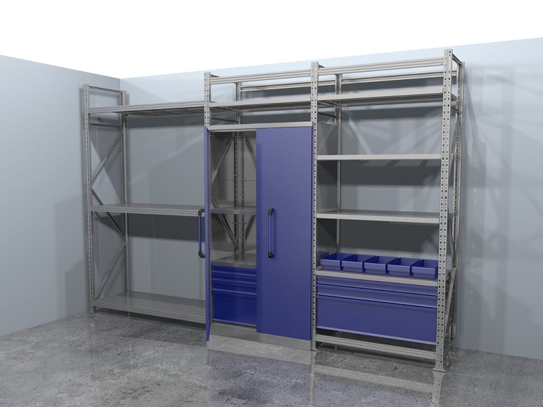 Стеллажная система хранения №3 Гараж купить в Иркутске