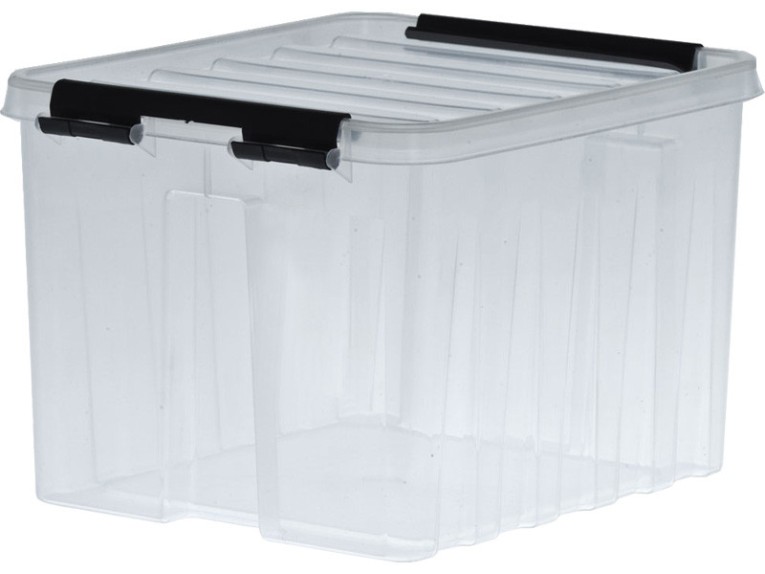 Контейнер Rox Box Original 3 (210х170х135 мм с крышкой и клипсами прозрачный) купить в Иркутске