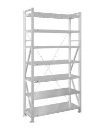 Стеллаж MS U 2000x700x800 7 полок (350 кг, металл)