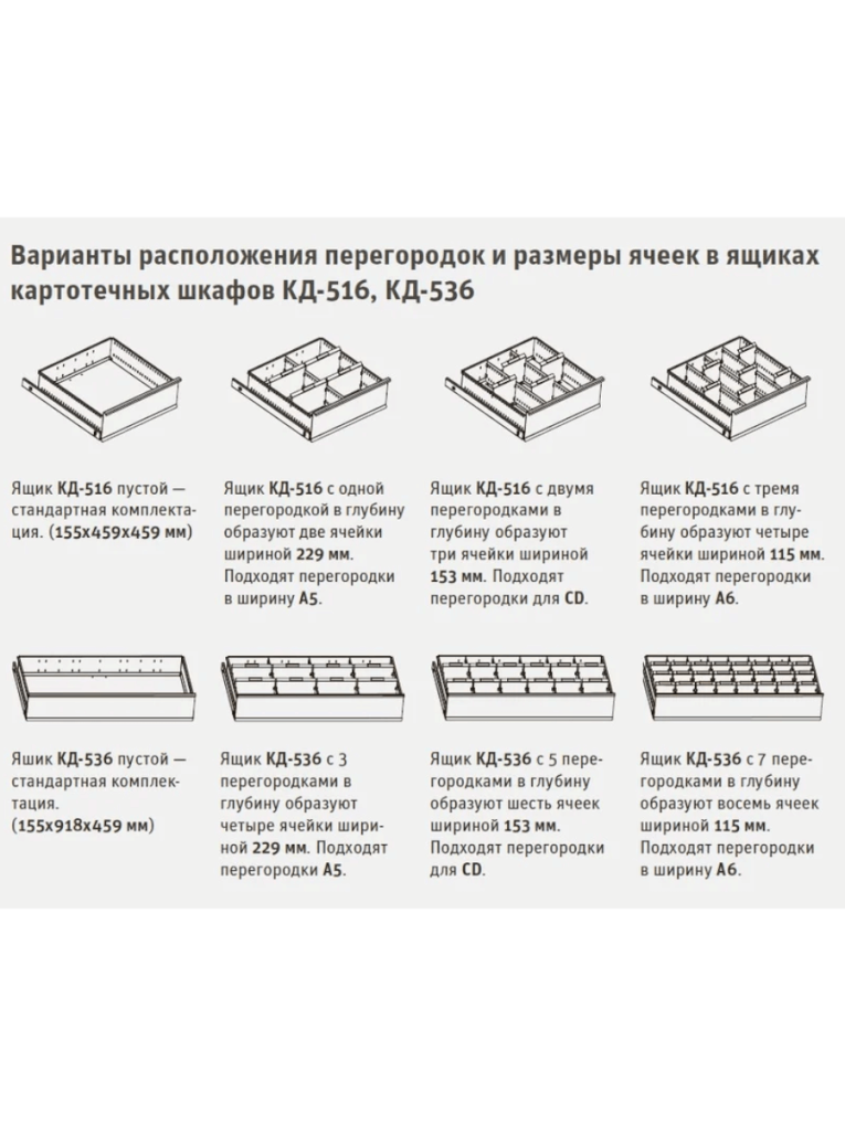 Шкаф картотечный ДиКом КД-536 (без перегородок) купить в Иркутске Шкаф картотечный ДиКом КД-536 (без перегородок) купить в Иркутске