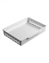 Корзина пластиковая GBP 60х10 белая
