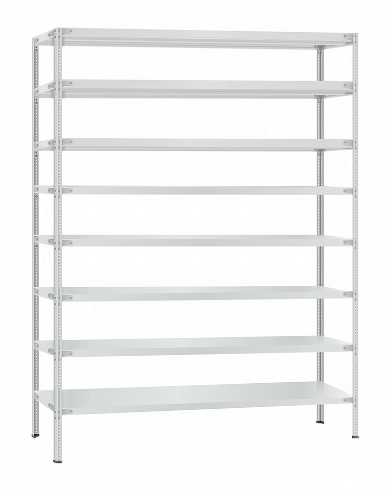 Стеллаж металлический Титан МС-900 1500x1000x400 8 полок купить в Иркутске