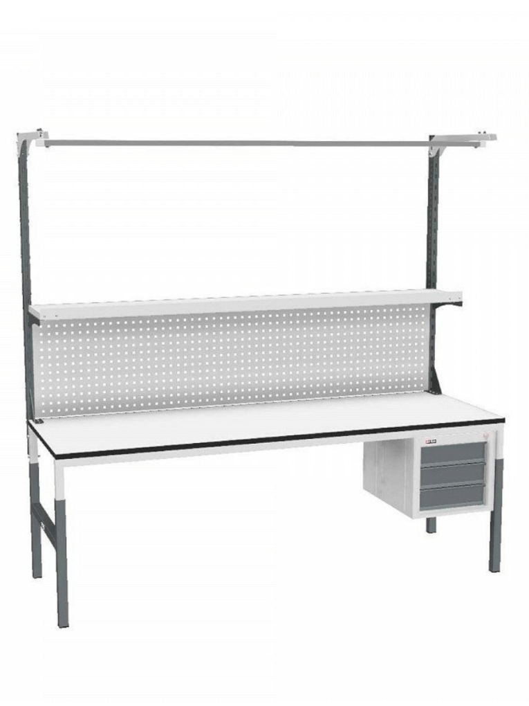 Стол монтажный ДиКом СР-М-200-04 ESD Пластик купить в Иркутске