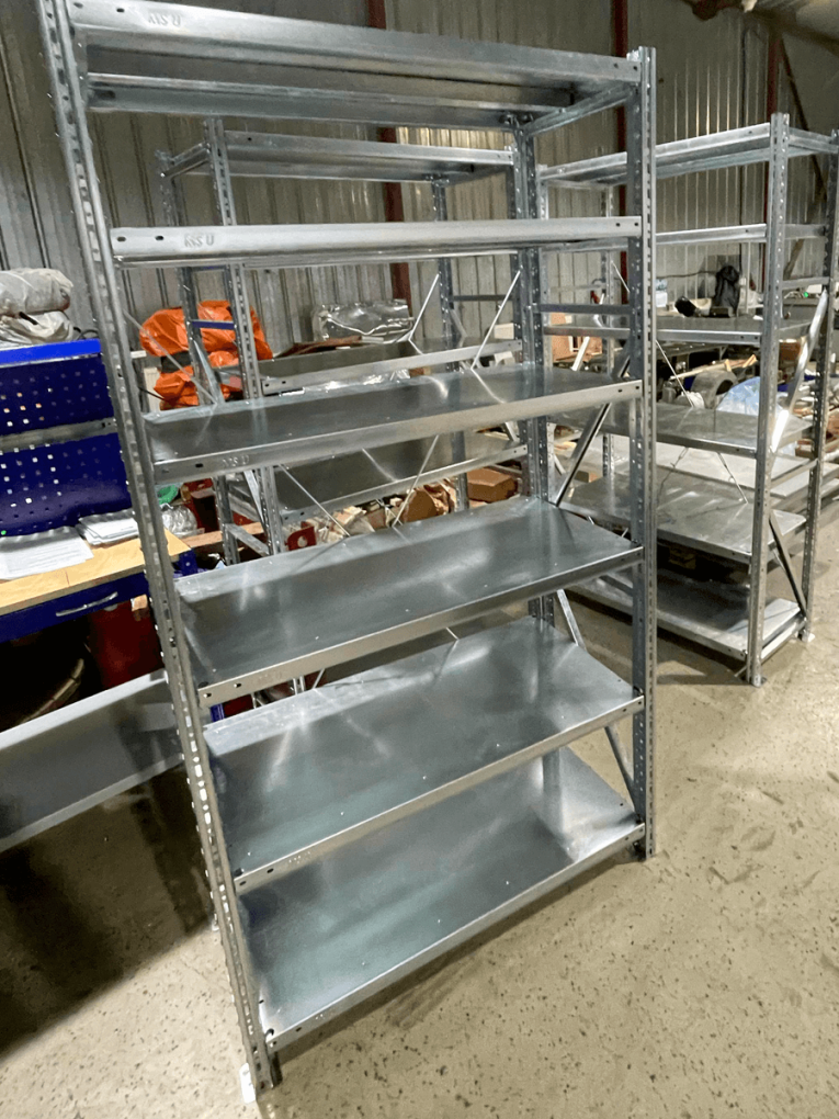 Стеллаж MS U 2000x1000x1000 4 полки (300 кг, перф) купить в Иркутске