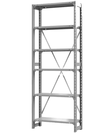 Стеллаж ТСУ 2200x700x300 6 полок (150 кг, металл) купить в Иркутске