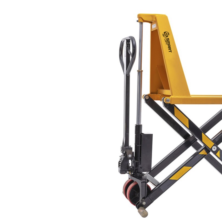 Гидравлическая тележка (рохля) SD-HL (HLT15, г/п 1500 кг, вилы 1150x550 мм, высокоподъемная 800 мм) SMARTLIFT (SMART) купить в Иркутске