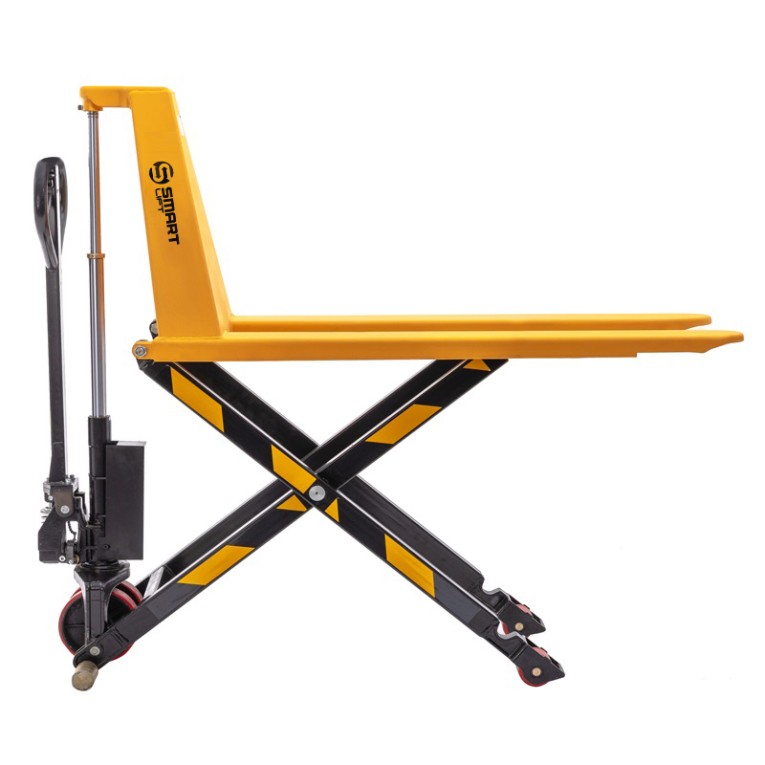 Гидравлическая тележка (рохля) SD-HL (HLT15, г/п 1500 кг, вилы 1150x550 мм, высокоподъемная 800 мм) SMARTLIFT (SMART) купить в Иркутске