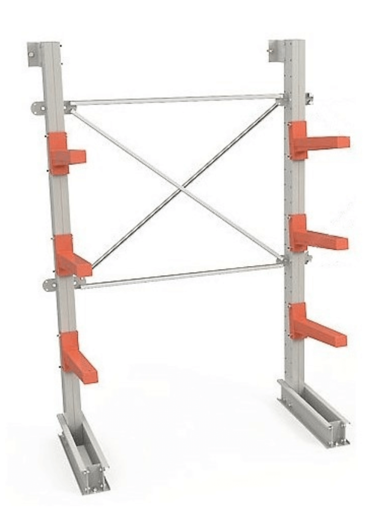 СТ-062 Стеллаж односторонний 4 яруса купить в Иркутске