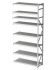 Дополнительная секция MS Profi 2500x1200x600 8 полок купить в Иркутске