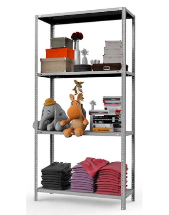 Стеллаж MS Strong 1850х700х400 4 полки купить в Иркутске