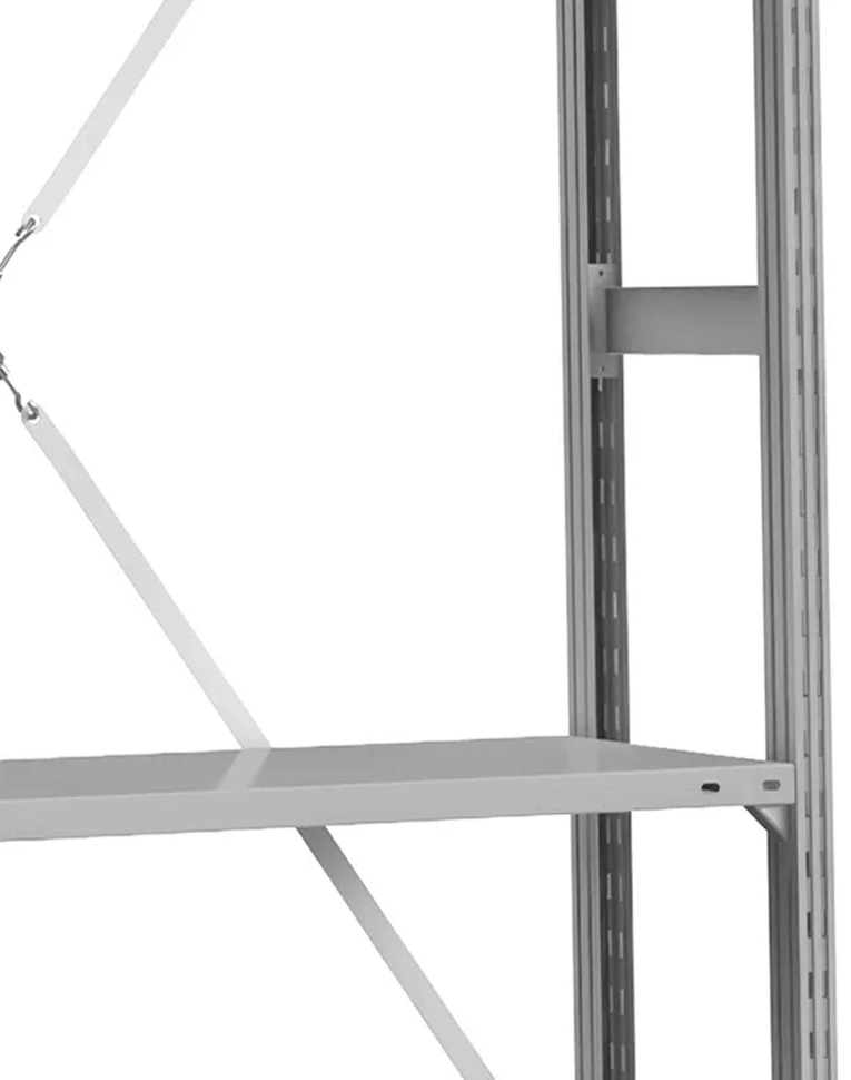 Стеллаж ТСУ 3000x1500x400 6 полок (300 кг, перф) купить в Иркутске