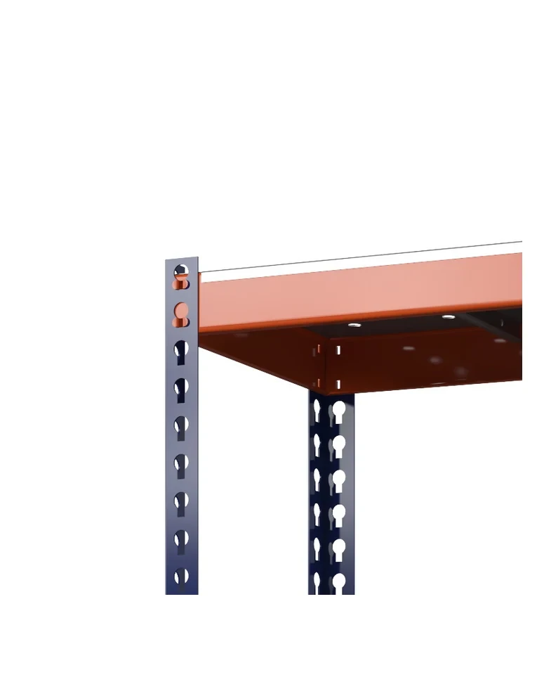 Стеллаж Профи-Т 3000x1845x650 5 полок (перф. металл, 300 кг на ярус) купить в Иркутске