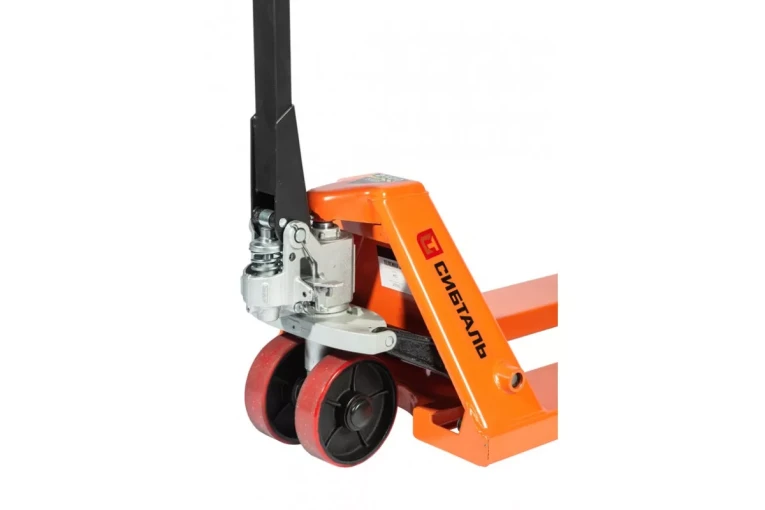 Гидравлическая тележка (рокла) ACR, 2,5 т, Вилы: 1150 Х 550, СибТаль, полиуретановые колеса купить в Иркутске