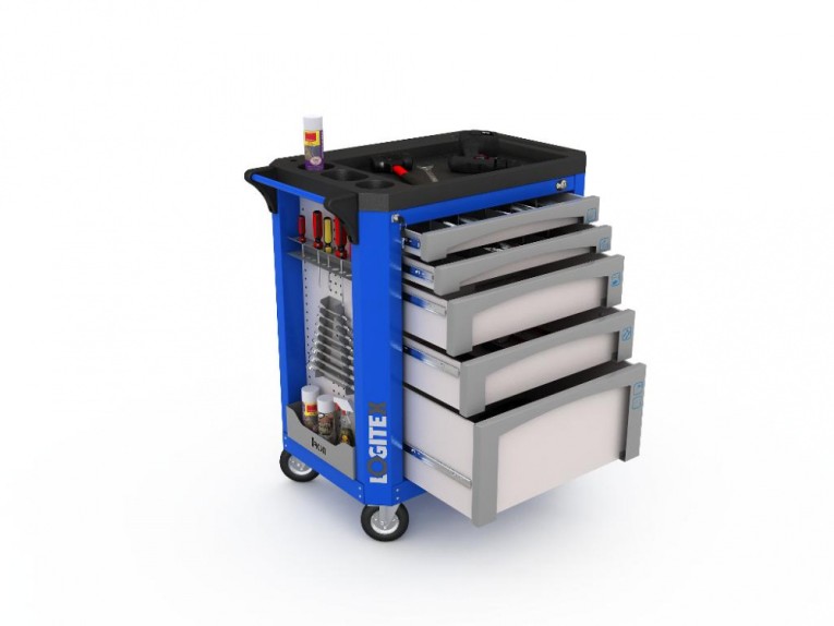 Тумба LOGITEX 5 с системой блокировки ящиков купить в Иркутске Тумба LOGITEX 5 с системой блокировки ящиков купить в Иркутске