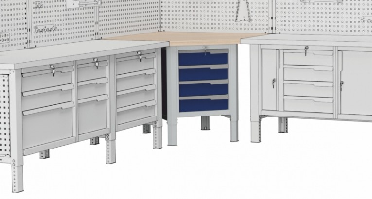 Угловой верстак CU Constructor купить в Иркутске