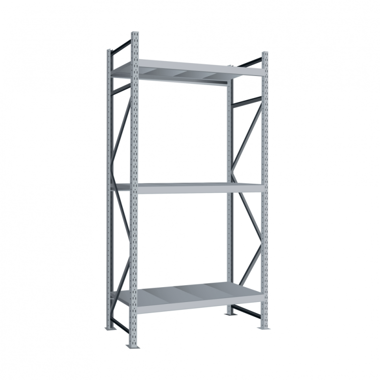 Стеллаж грузовой Диком СТ-051 2700х1200х850 с 3 ярусами купить в Иркутске