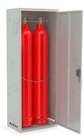 Шкаф для газовых баллонов ШГР 40-2 (2х40л) купить в Иркутске