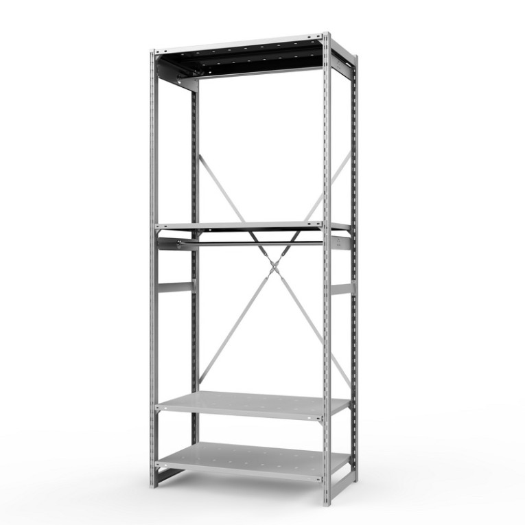 Стеллаж металлический ТСУ Универсал, 2500х1060х600 мм.Штанги: 2шт. Полки: металл усил. перф. 4 шт. купить в Иркутске Стеллаж металлический ТСУ Универсал, 2500х1060х600 мм.Штанги: 2шт. Полки: металл усил. перф. 4 шт. купить в Иркутске