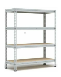 Стеллаж металлический МС-Т 2000х1510х760 4 полки Стеллаж металлический МС-Т 2000х1510х760 4 полки